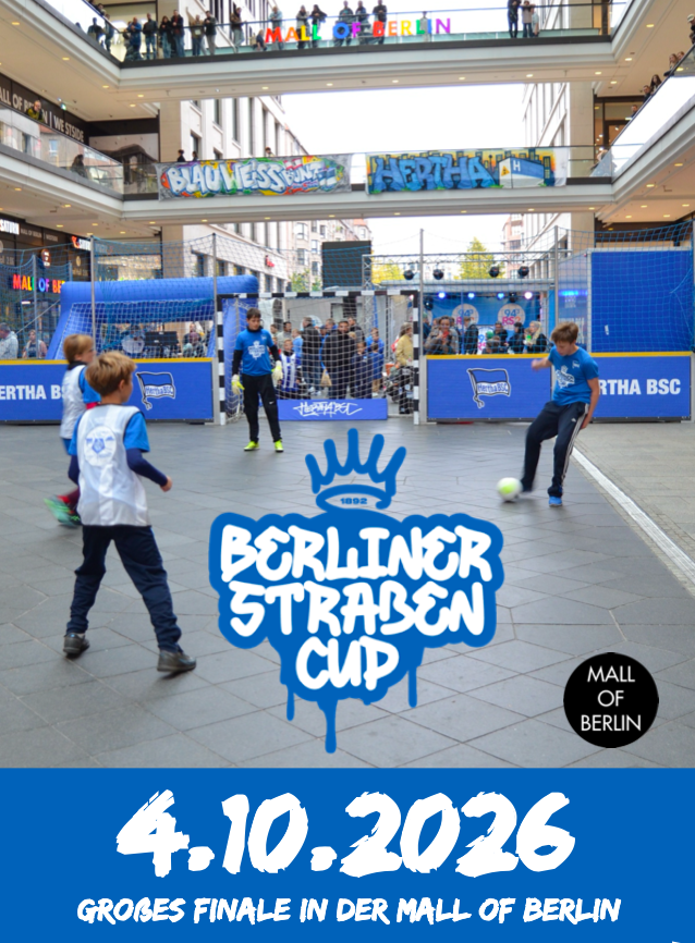 Berliner Straßen Cup feiert Finale in der Mall of Berlin, Birkenwerder Berliner Straßen Cup feiert Finale in der Mall of Berlin, Birkenwerder