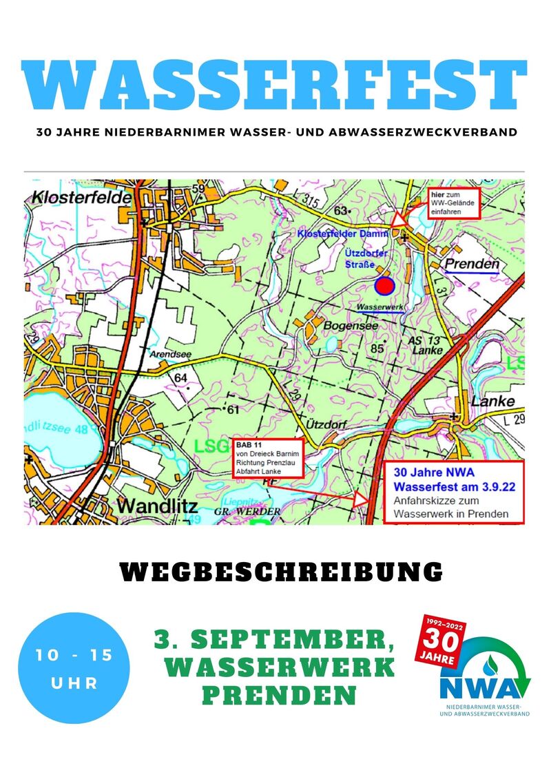 Wasserfest in Prenden, Birkenwerder