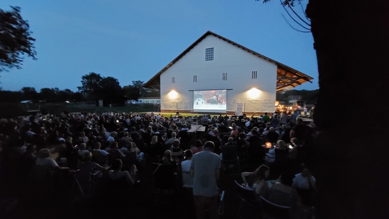 Sommerkino in Hobrechtsfelde: Überfüllung bei „Dirty Dancing“, Birkenwerder