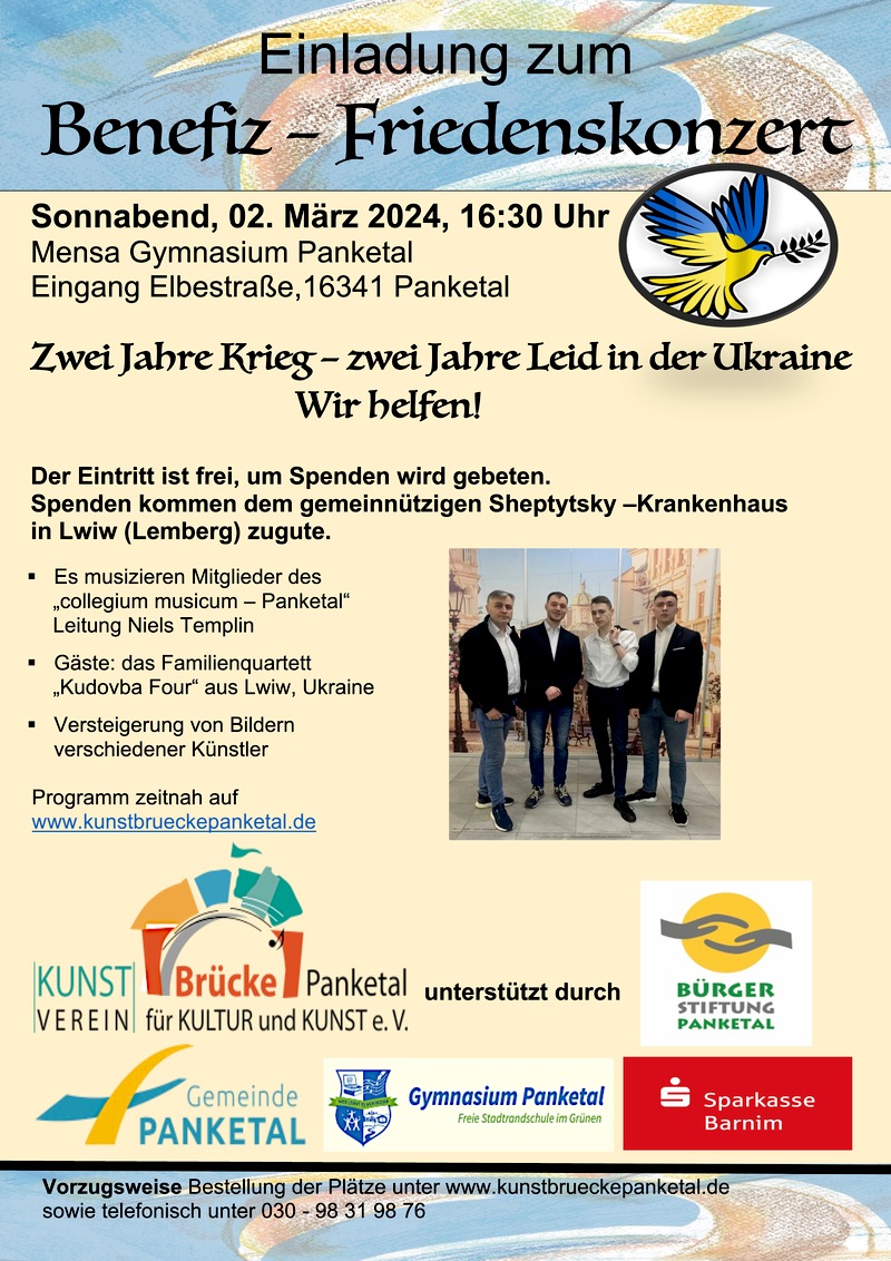 Benefizkonzert für die Ukraine, Birkenwerder