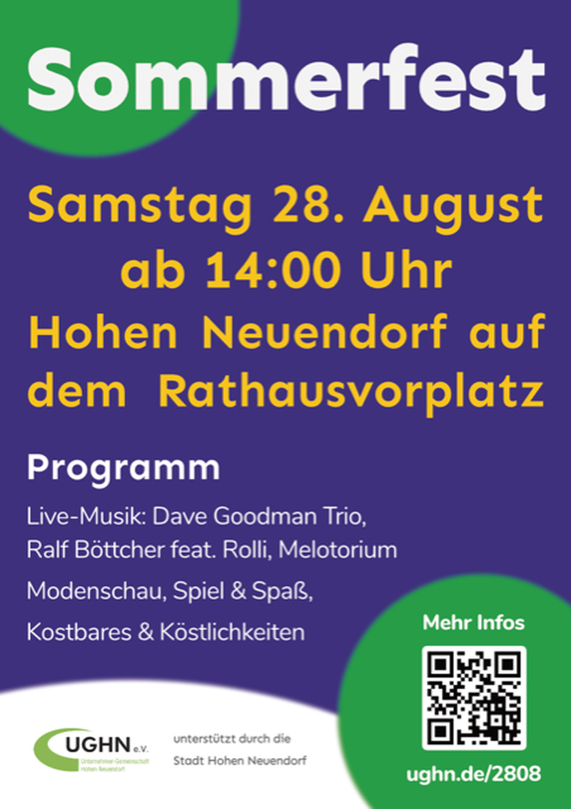 Sommerfest des UGHN in Hohen Neuendorf, Birkenwerder