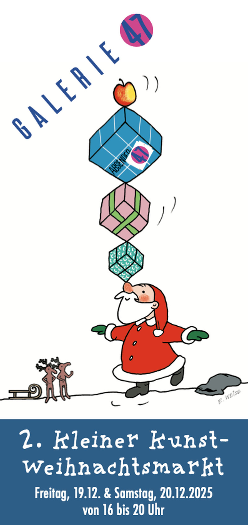 Kunstvoll durch den Advent: 2. Kleiner Kunst-Weihnachtsmarkt in der Galerie 47, Birkenwerder Kunstvoll durch den Advent: 2. Kleiner Kunst-Weihnachtsmarkt in der Galerie 47, Birkenwerder